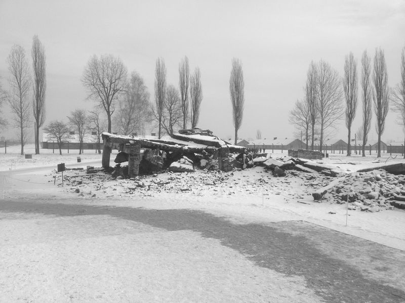 Birkenau crematorium Birkenau crematorium